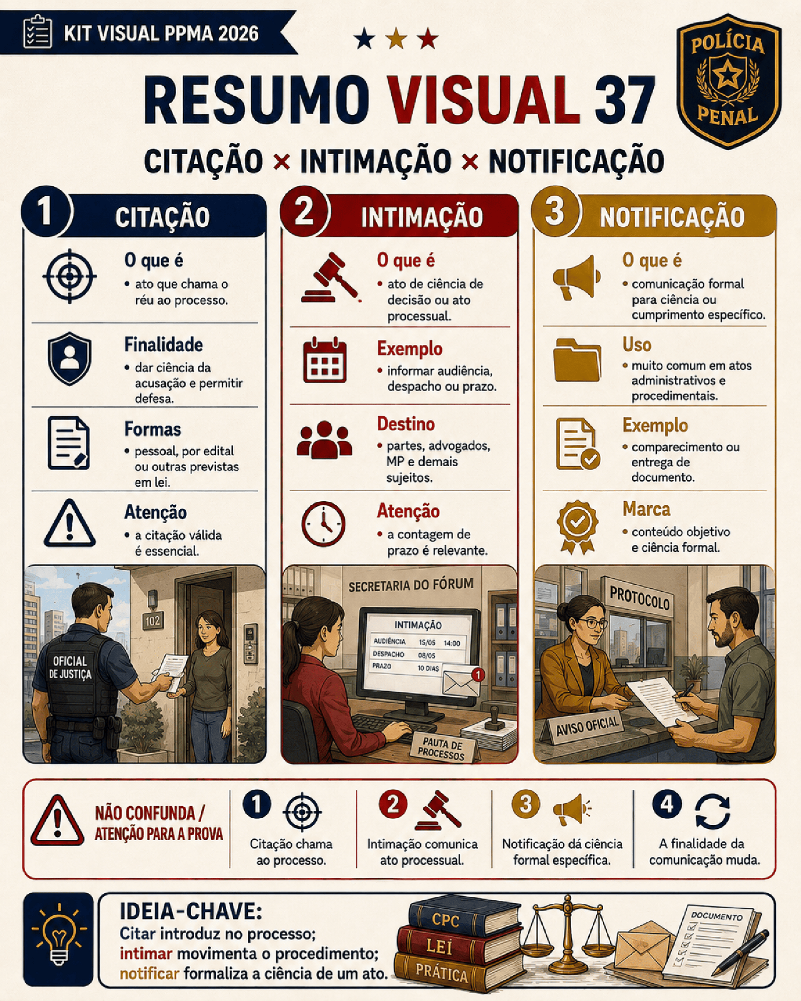 Prévia de página do Kit Visual PPMA 2026